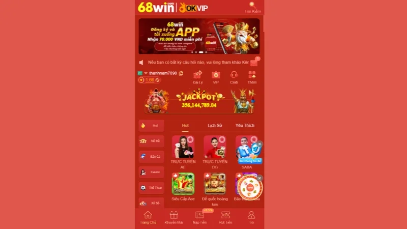 Các yêu cầu khi thực hiện rút tiền tại 68WIN