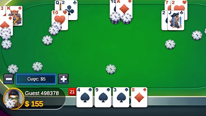 Chi tiết từng vòng trong bài xì dách 